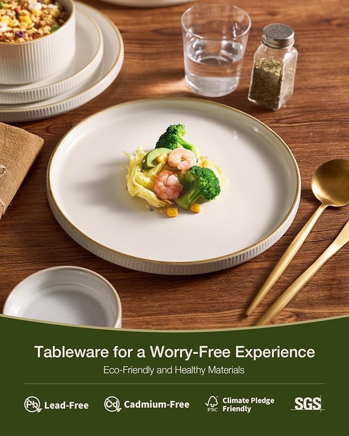 Famiware Stoneware Dinnerware Set - Image 4