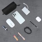 Small Tech Case Organizer for Cords Chargers Earbuds Travel Pouch | Small tech - Image 5