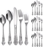 Retro Royal Silverware Silver Flatware Set by A%C2%B7HOUSEWARE
