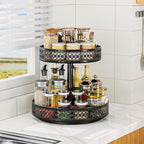 2 Tier Lazy Susan Organizer - Image 9