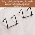 2PCS Small Display Stand, 2 Inch Small Plate Holder Display Stands Mini Metal - Image 4