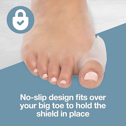 ZenToes Bunion Pads for Women and Men – Gel Cushions for Big Toe Relief, Reusable Bunion Corrector Guards for Blister Prevention and Foot Support, 4 Count