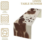 Cow Print Table Runner, 13x60 Inch - Image 4