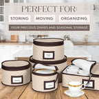 China Storage Containers 5-Piece Set Moving Boxes, Quilted Microfiber | - Image 2