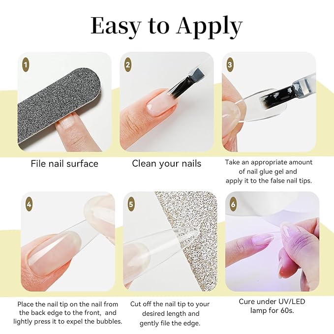 JODSONE 2-in-1 Base Coat – 16.5ml No Wipe, Warmly Removable Foundation for Gel Nail Polish & Tips. U V/LED Cured, Long-Lasting, DIY Use