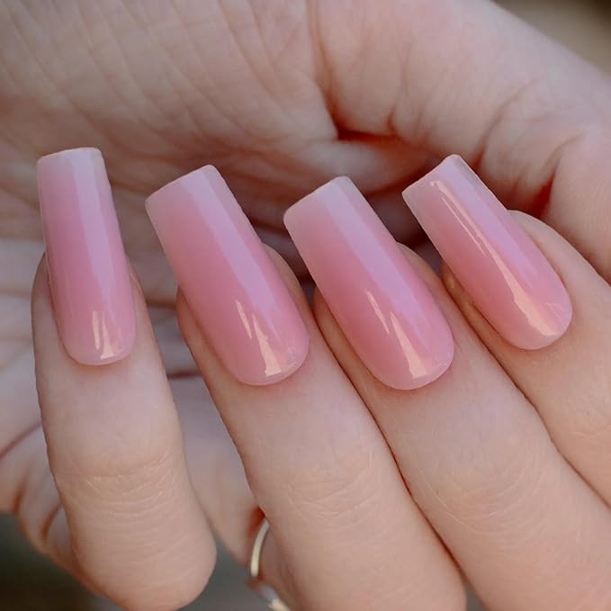 PINKMASK Easy Gel 2oz 60g-Cover Pink, Professional Builder Enhancement Gel-Quick Nail Extension for Beginner DIY, Nail Strengthener-Long Lasting-Salon Quality-Thickening Solution