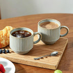 HASENSE Stackable Coffee Mugs, 15 Oz Ceramic Coffee Mugs - Image 6