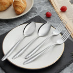 Unokit Forks and Spoons Silverware Set - Image 5