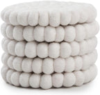 Round Felt Ball Coasters - Image 6