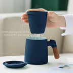 ZENS Tea Mug with Infuser and Lid - Image 3