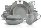 HomeVSS 20-Piece Dinnerware Set by HomeVSS