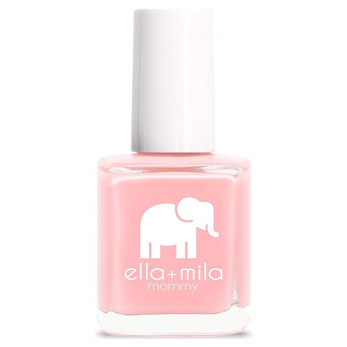 ella+mila Professional, Quick Dry, Long-Lasting & Chip-Resistant Pink Nail Polishes (Tea Rose - 0.45 fl oz)