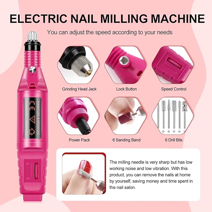 COSCELIA 41pcs Poly Nail Gel Kit Starter Kit with U V Light and Drill, 15 Colors 16ML Nail Extension Gel for Beginners with Everything Fall Colors Professional Nail Lamp DIY Gifts for Women
