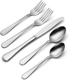 Oneida Flight 65-Piece 18/0 Stainless Steel Silverware Set - Image 4