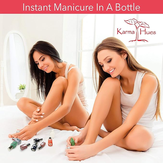 Karma Naturals Nail Polish – Non-Toxic, Vegan & Cruelty-Free (Weekend Getaway, 0.43 fl oz)