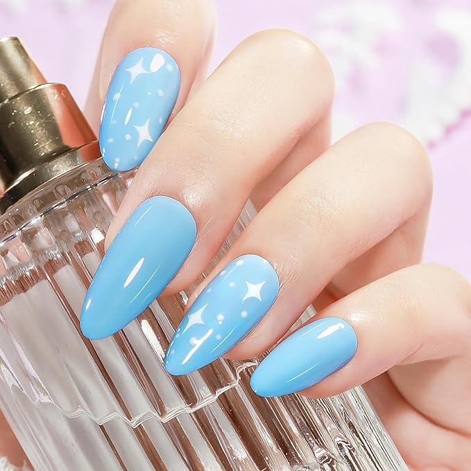 Pastel Nail Polish Set Non Gel, Quick Dry Macaron Nail Polish Spring Summer Color Air Fast Drying Fingernail Lacquer Manicure DIY Salon Gift(Pink Red Yellow Purple Blue Green Colors)