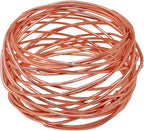 ITOS365 Handmade Round Mesh Napkin Rings Holder - Image 4