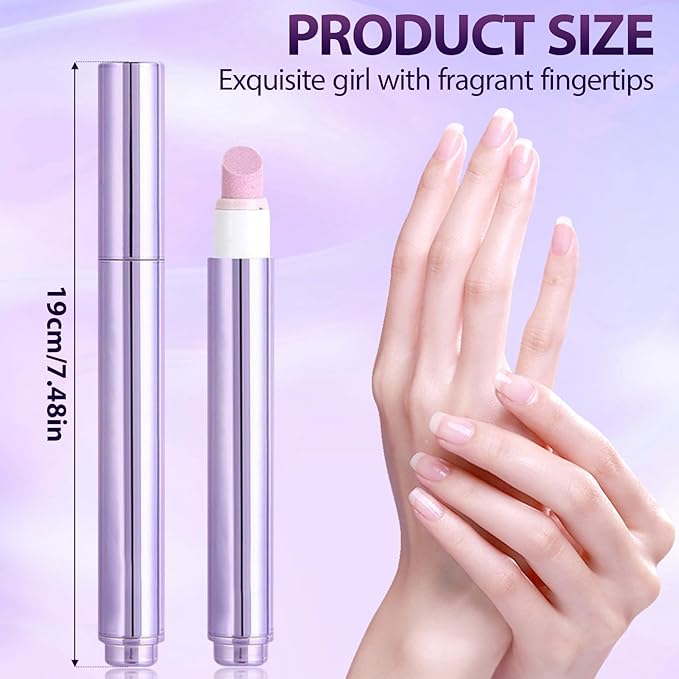 3-in-1 Cuticle Oil Pen, Cuticle Pusher Nail Oil Pen with Ceramic Tip, Nail Cuticle Remover Pen for Hangnails, Dry & Damaged Nails, Moisturize Strengthen Brighten Nails Care (3PCS)