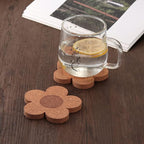 12PCS 3/8" Thick Cork Coasters for Drinks, Absorbent and Reusable Coaster Set - Image 5