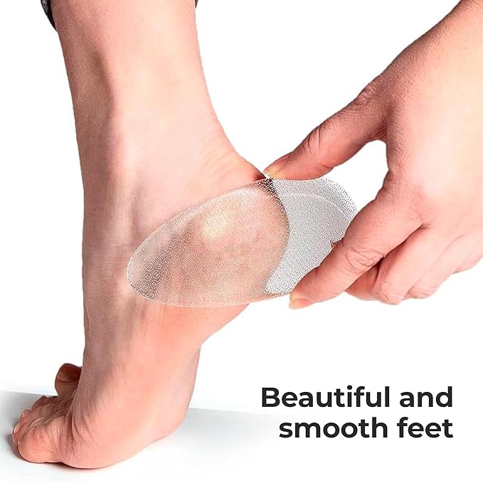 Nano Glass Foot File Callus Remover Professional Pedicure Tool for Feet, Heel Scraper for Cracked Heels, Foot Scrubber for Dead Skin with Pedicure Kit