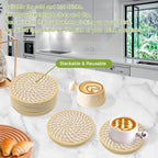 Eykao 5 Pack Absorbent Coasters - Image 4