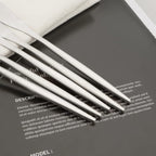 10 Pack Silver Cheese Spreader Knife, Uniturcky Stainless Steel Butter Spreader - Image 5