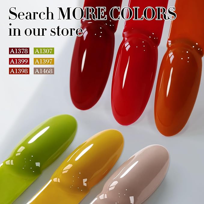 Double Rhythm Gel Polish 15ML Jelly Sheer Pastel Light Milky Color Pearl White Bottle 1 PC 0.5 OZ Full Size Nail Art Salon at Home (Deep Khaki-D1468)