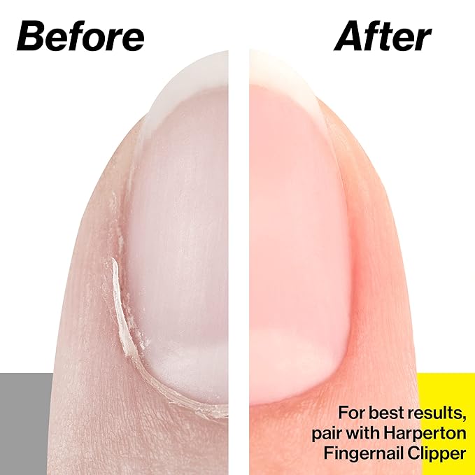 Harperton Cuticle Trimmer - Full Jaw Nipper and Trimmer, Non-Slip Cuticle Nipper Stainless Steel Cutter Fingernails and Toenails