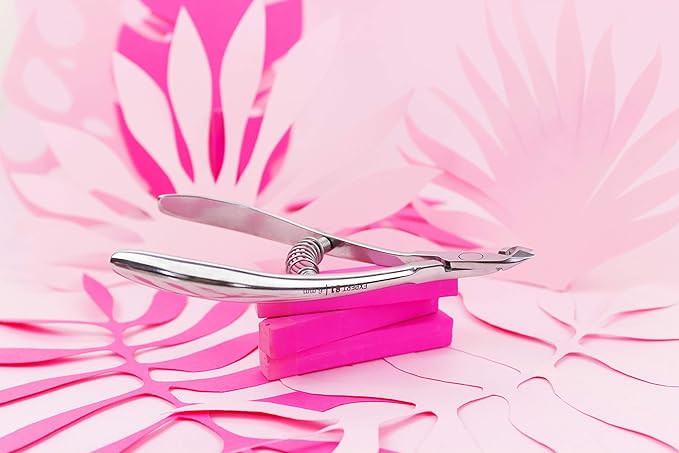 STALEKS PRO Expert 81 6mm Professional Cuticle Nippers – Stainless Steel Skin Nippers for Manicure
