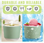 Jingmore Paper Ice Cream Cups 9oz Colored Disposable Dessert Bowls - Image 5
