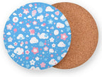 Cute Cute 4 Piecing Set Absorbent Coaster - Image 2