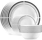 Corelle 18-Piece Round Dinnerware Set Service by Corelle