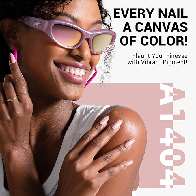 MelodySusie Thick Pink Gel Nail Polish,0.5fl oz Nails Soak Off UV LED Dark Pink Gel Polish Gift for Women Nail Art Manicure Salon DIY Nail Design Decoration at Home-A1404