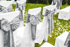 12 Pack Grey Satin Table Runner 12 x 108 Inch Long Premium Table Runners - Image 5