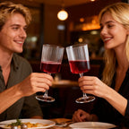 YOUBET 24Pack Plastic Ribbed Wine Glasses - Image 7