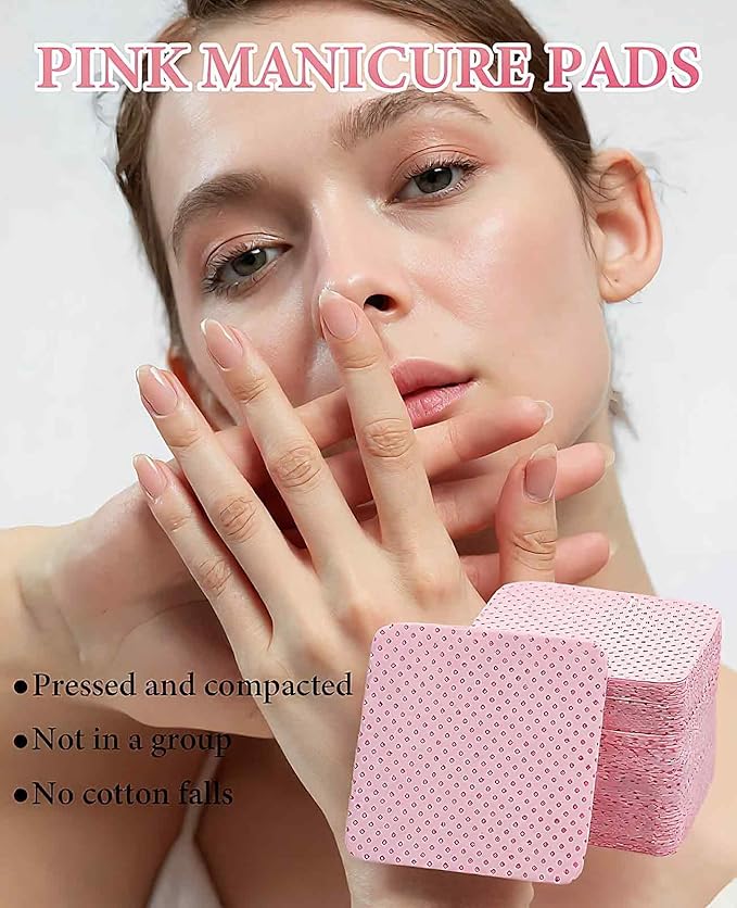 2000PCS Nail Wipes for Gel Nails Lint Free, Pads Toallitas Sin Pelusa Para Uñas
