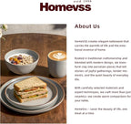 HomeVSS 20-Piece Dinnerware Set - Image 8