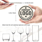 Custom Leather Coasters with Logo - Image 8