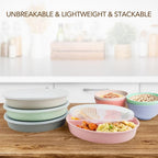 9 Inch 4PCS Divided Plates - Image 5