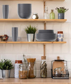 Quatish 24 Piece Plates and Bowls Sets - Image 8