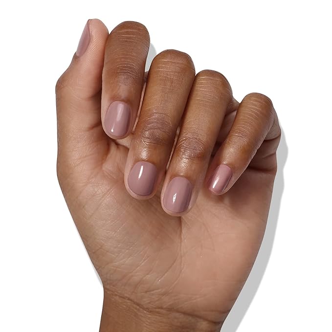 LONDONTOWN lakur Nail Polish - Chip-Resistant, Non-Toxic, Conditions & Hydrates Nails | Glossy Taupe Brown, Chai, .40 fl oz