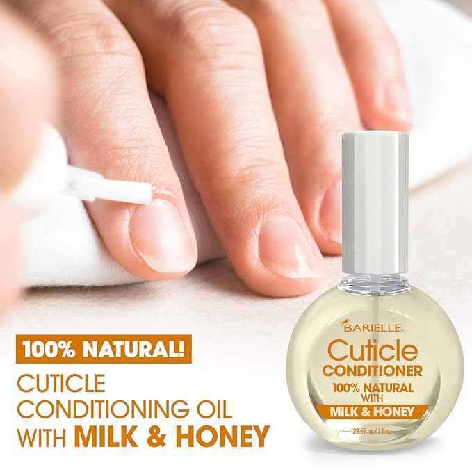 BARIELLE 100% Natural Cuticle Conditioner with Milk & Honey 1 oz.