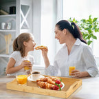 RRX Bamboo Food Serving Tray - Image 2