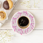 Pink Bow Diamond Art Coasters Kits - Image 7