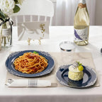 Bestluck 700PCS Navy Blue Disposable Dinnerware - Image 4