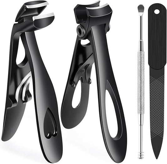 Nail Clippers for Men Toenail Clippers and Fingernail Clipper Toe Nail Clippers for Women Nail Clipper with Long Handle Wide Jaw