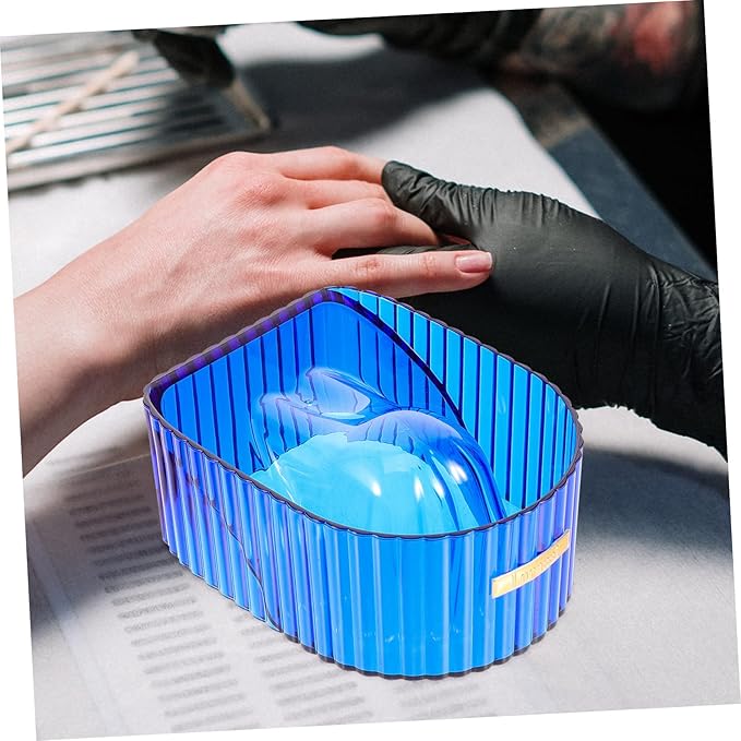 minkissy Manicure Soaking Bowl Nail Art Hand Soaking Bowl Salon Tools Easy to Clean