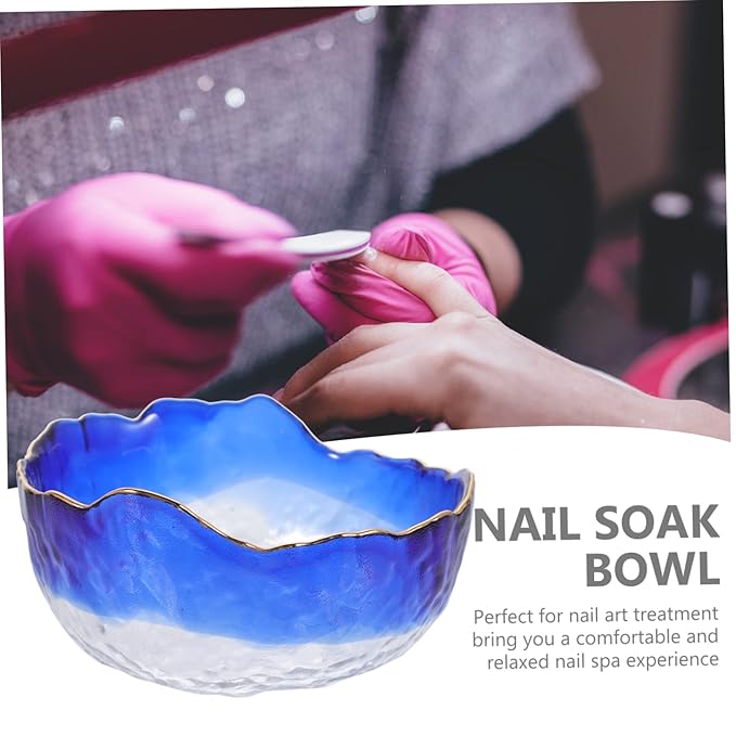Nail Soaking Bowl Manicure Hand Bowl for Nail Art Supplies for Hand Care