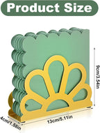 2 PCS Gold Standing Napkin Holder - Image 2