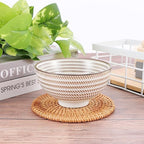 3Pcs Handmade Natural Rattan Coasters - Image 3